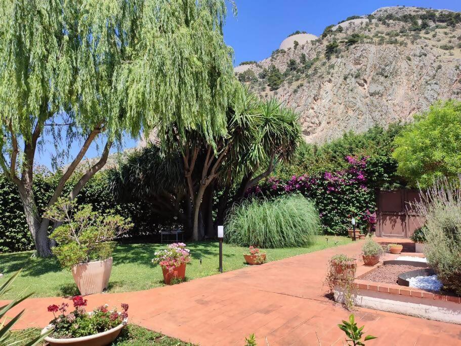 Da Nonna Cettina Appartamento In Villa Con Piscina Палермо Экстерьер фото